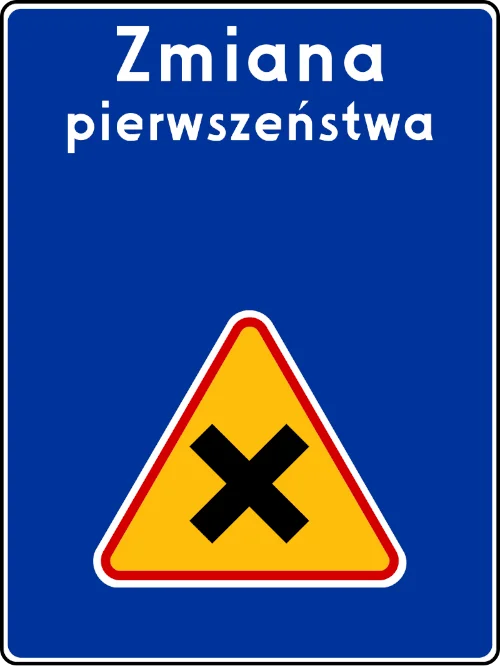 Zmiana pierwszeństwa